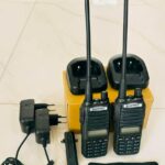 Two Baofeng UV-82 dual-band walkie-talkies