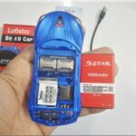 5Star X10 Car Button Phone Dual Sim Blue - Image 2