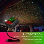 Automatic Dancing Interior Car_Room- Romantic atmosphere Decoration Laser Light.