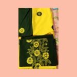 হাতের কাজের নকশীকাঁথা থ্রি পিছ - Image 2