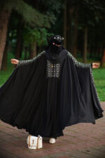 Premium dubai cherri Arabia Borka - Image 4