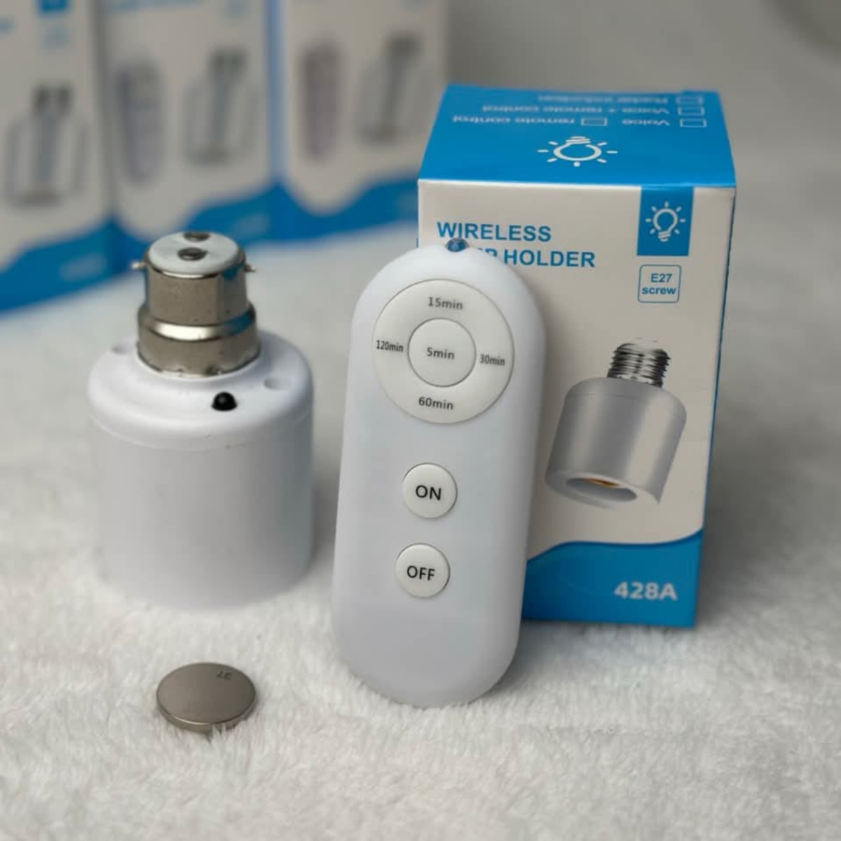 1774202453-product_image_25636 Remote Control E27 Lamp Holder with Auto Timer - Image 1