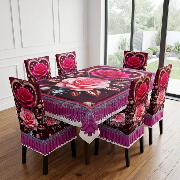 5439767_NjIwLTYyMC0wOGZkNDcyOThm fashionable 3d print velvet kapor table cloth for all table - Image 1