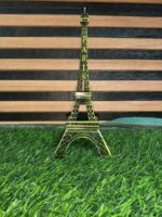 bronze-tone metal Eiffel Tower