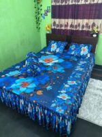 প্রিমিয়াম 3D ওয়াটারপ্রুফ বেডশিট - Image 3